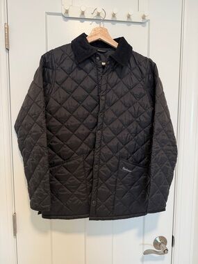 Barbour Black Quilted Jacket